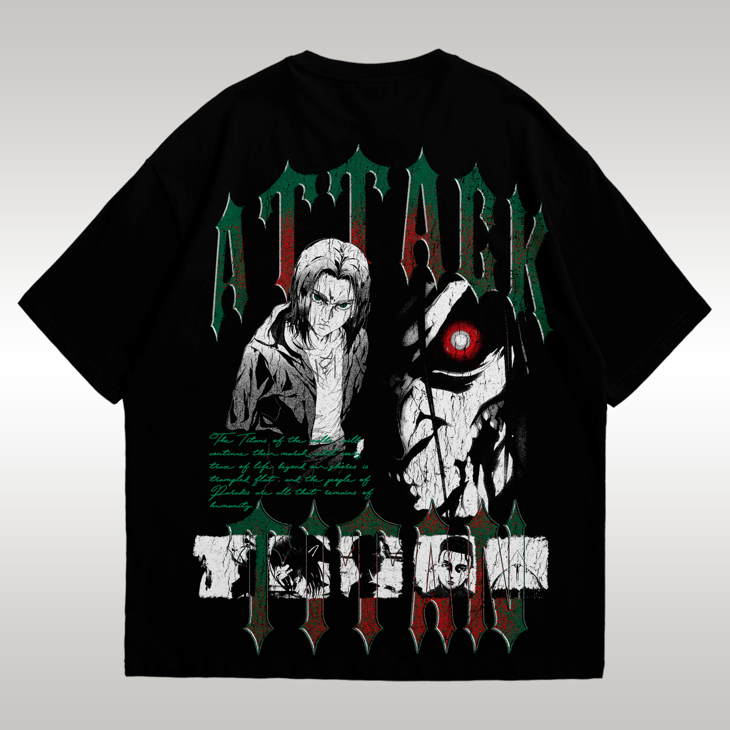 Playera Eren Attack Titan