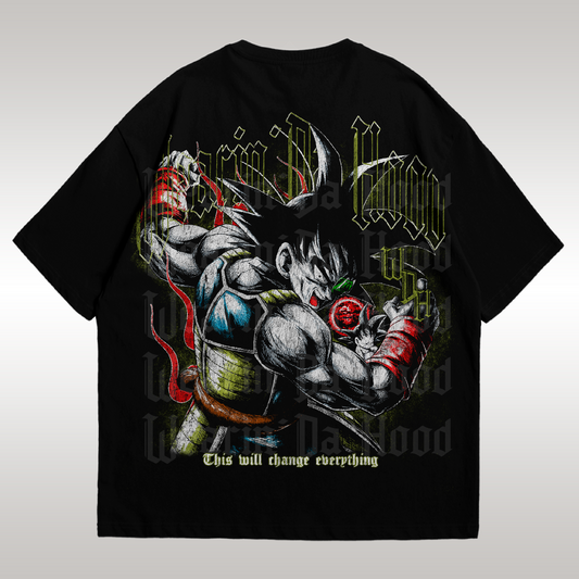 Playera Bardock Dark Aura Drop V.2 DBZ