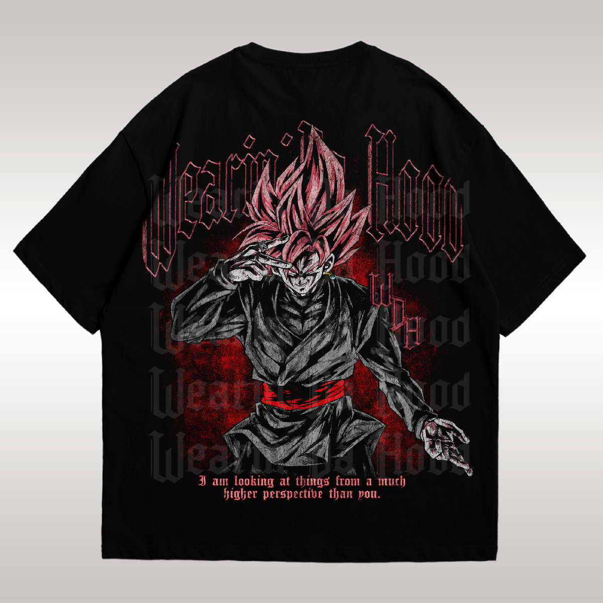 Playera Black Goku Dark Aura Drop V.2 DBZ