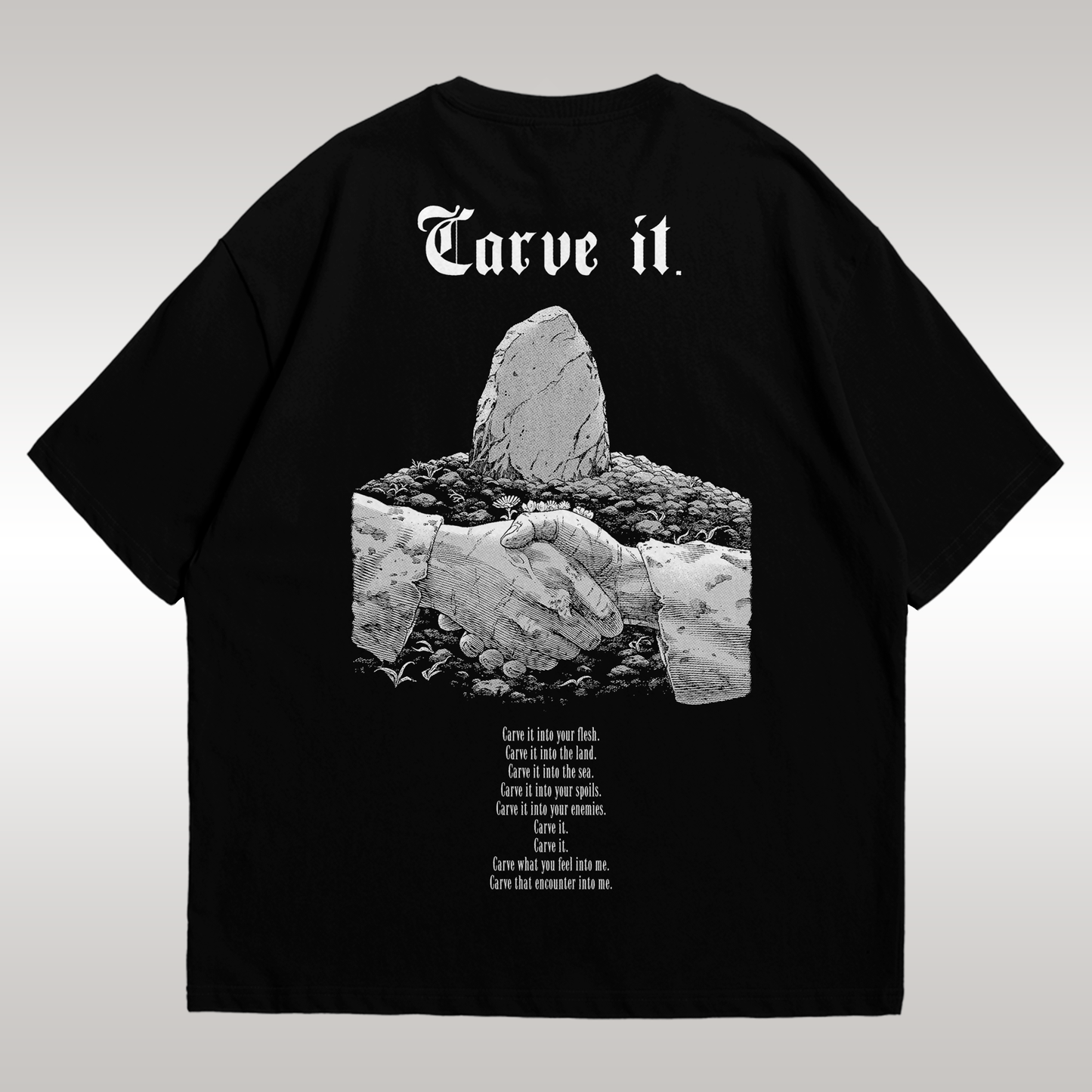 Playera Carve It Vinlad Saga Drop