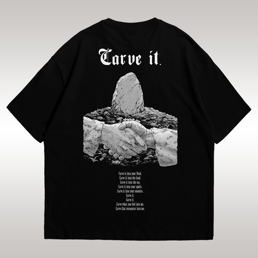 Playera Carve It Vinlad Saga Drop
