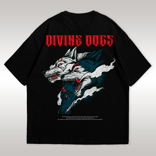 Playera Divine Dogs Jujutsu Kaisen Drop