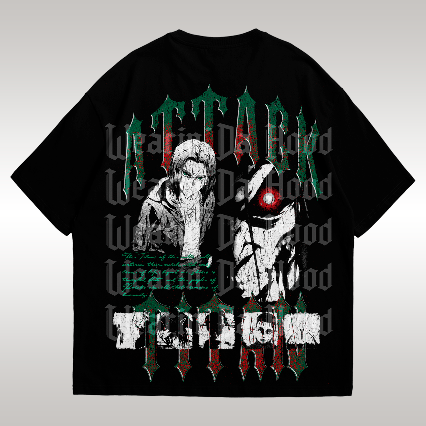 Playera Eren Attack Titan