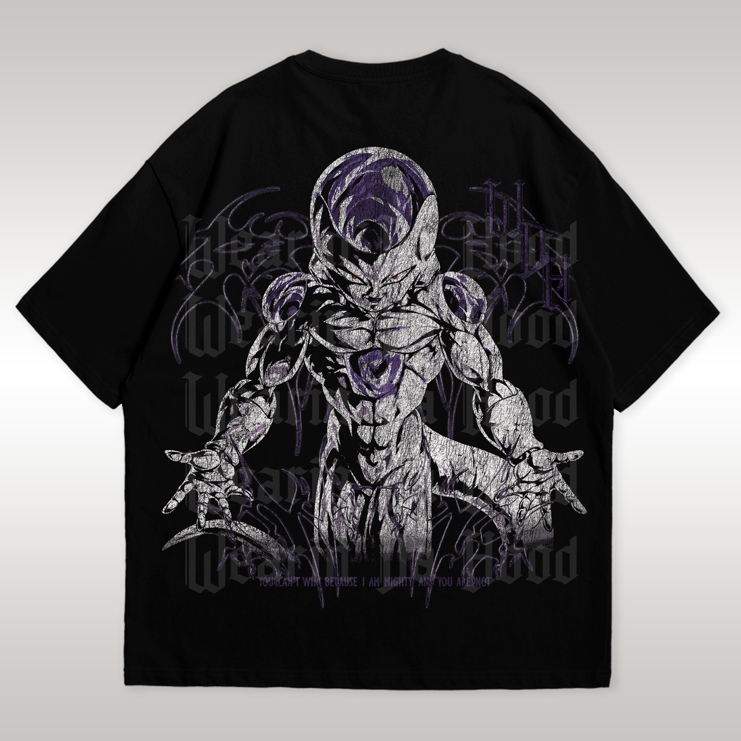 Web Exclusive Playera Freezer Dark Aura Drop V.1 DBZ