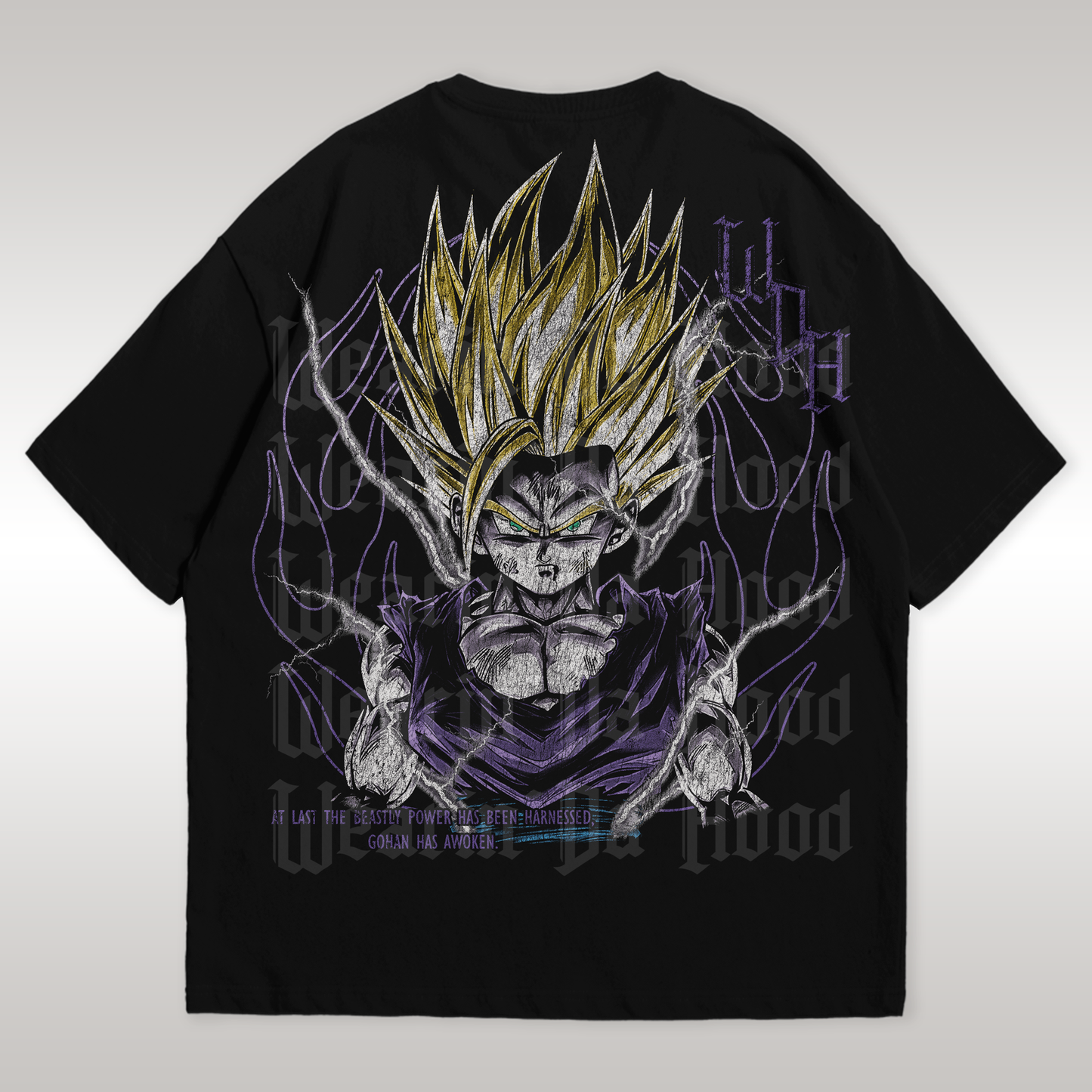 Playera Gohan Dark Aura Drop V.1 DBZ