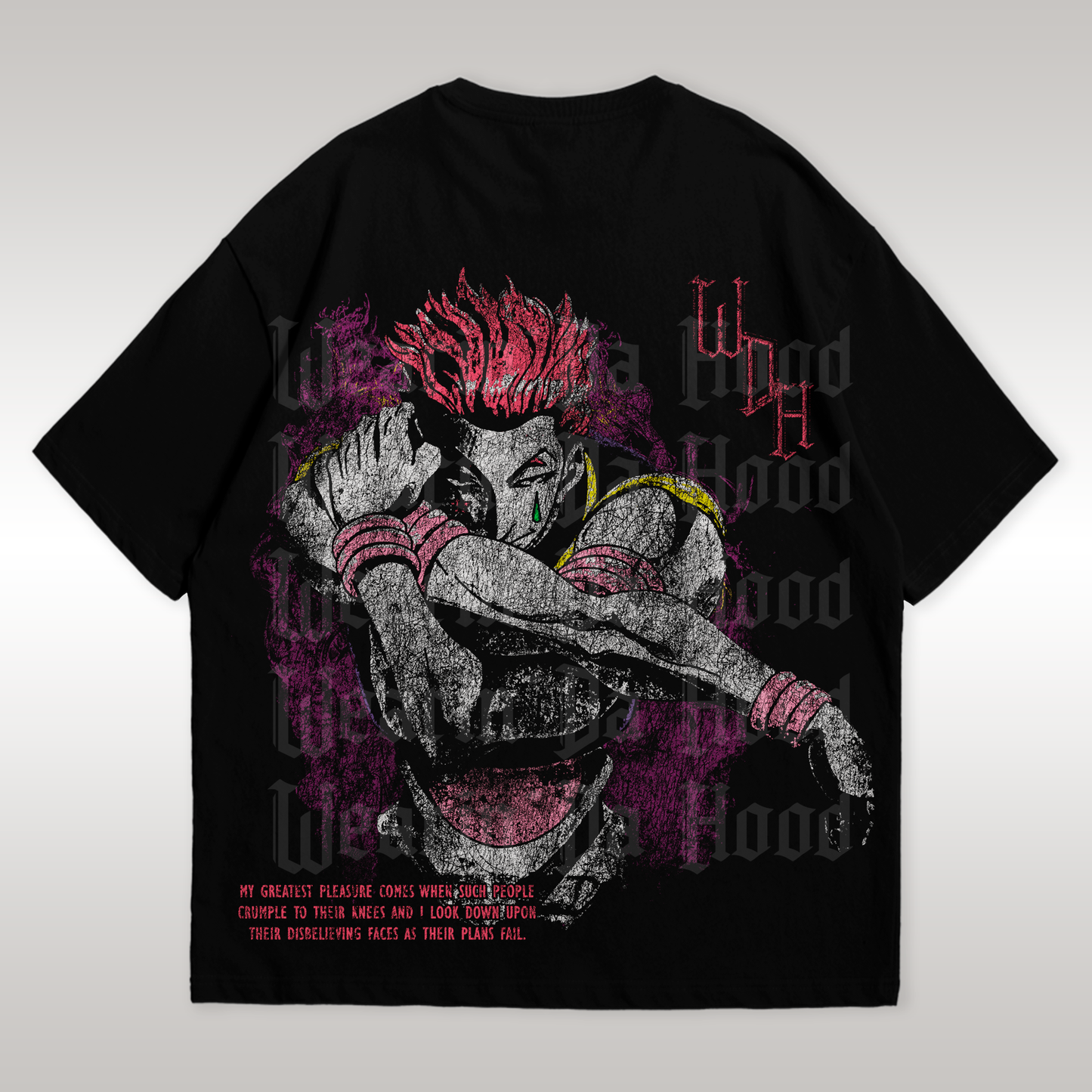 Playera Hisoka Hunter x Hunter Drop