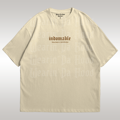 Playera Indomable Made for More Drop