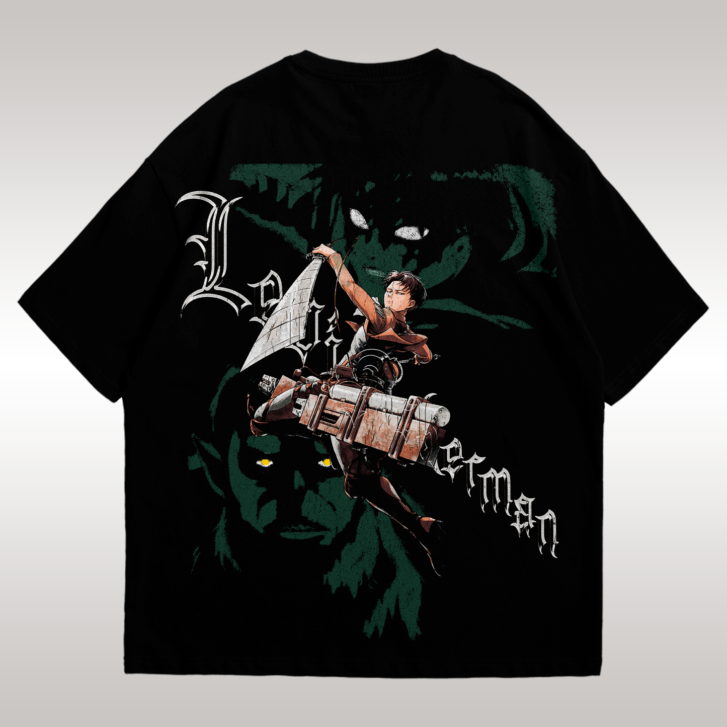Playera Levi Attack on Titan