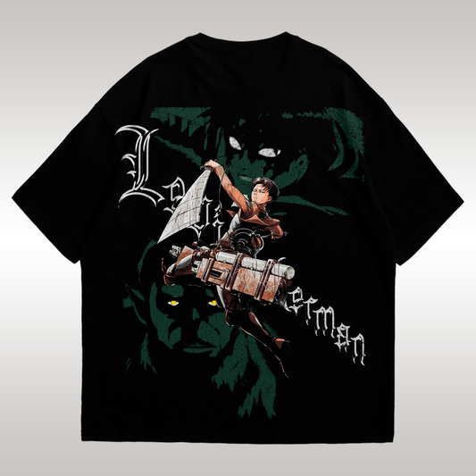 Playera Levi Attack on Titan