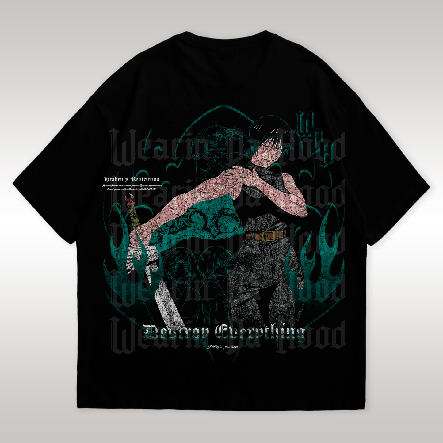 Playera Maki Cursed Drop
