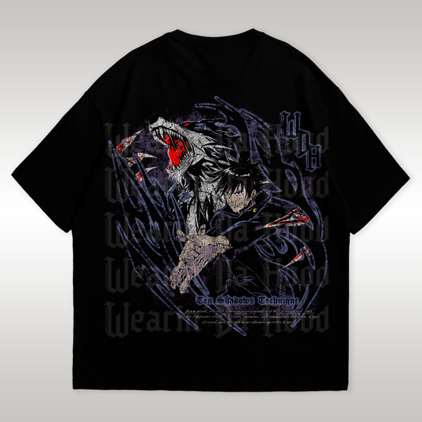 Playera Megumi Cursed Drop