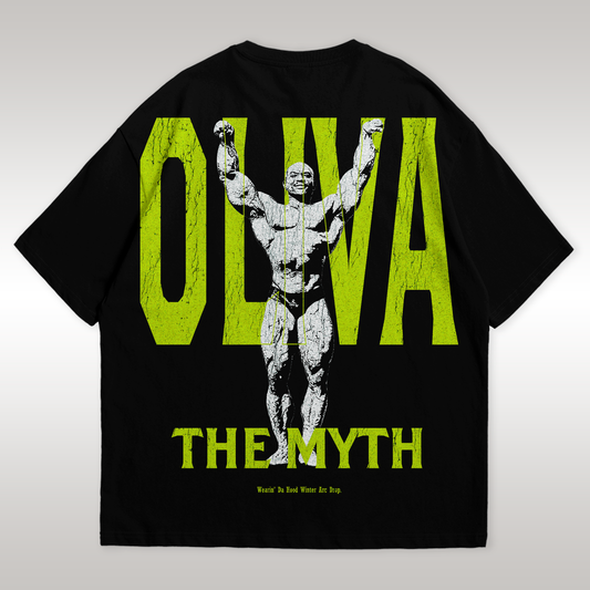 Playera Oliva Body Building Drop