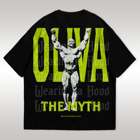 Playera Oliva Body Building Drop