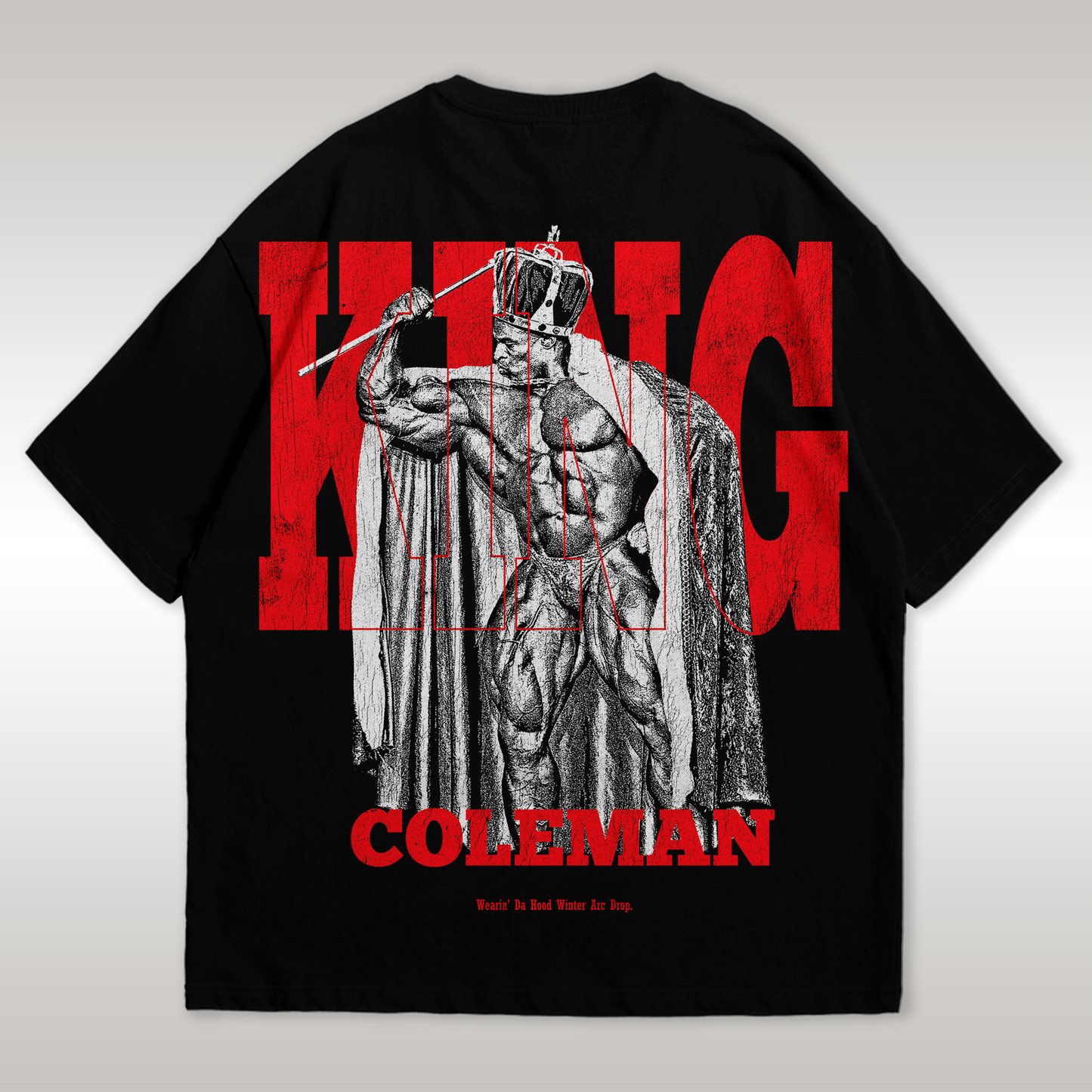 Playera Ronnie Coleman Body Building Drop