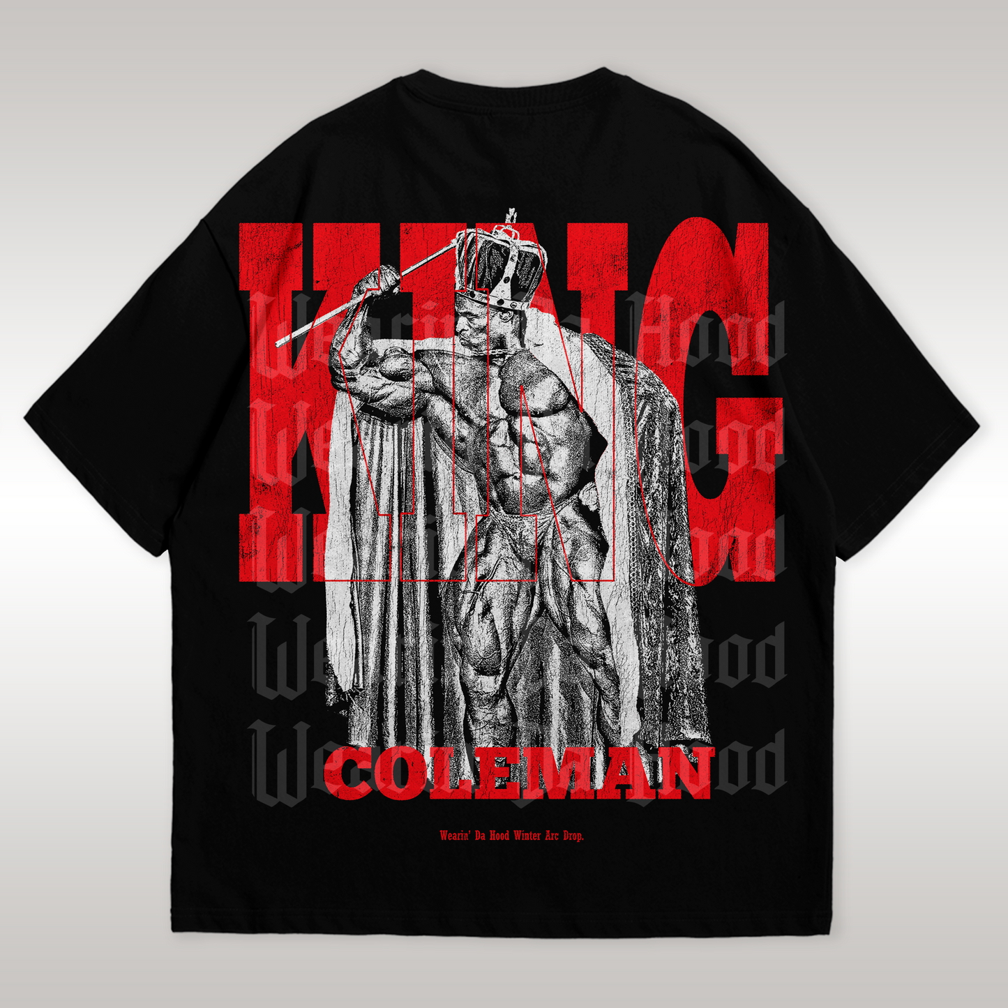 Playera Ronnie Coleman Body Building Drop