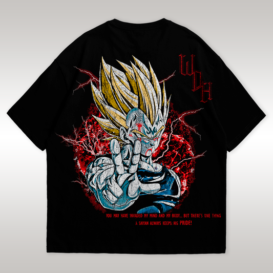 Playera Vegeta Dark Aura Drop V.1 DBZ