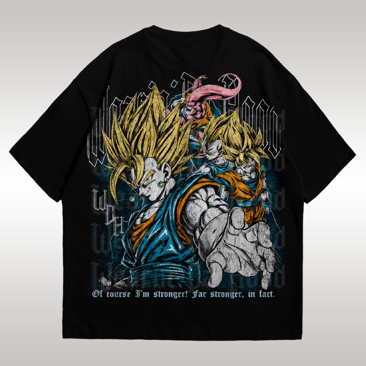 Playera Super Vegetto Dark Aura Drop V.2 DBZ