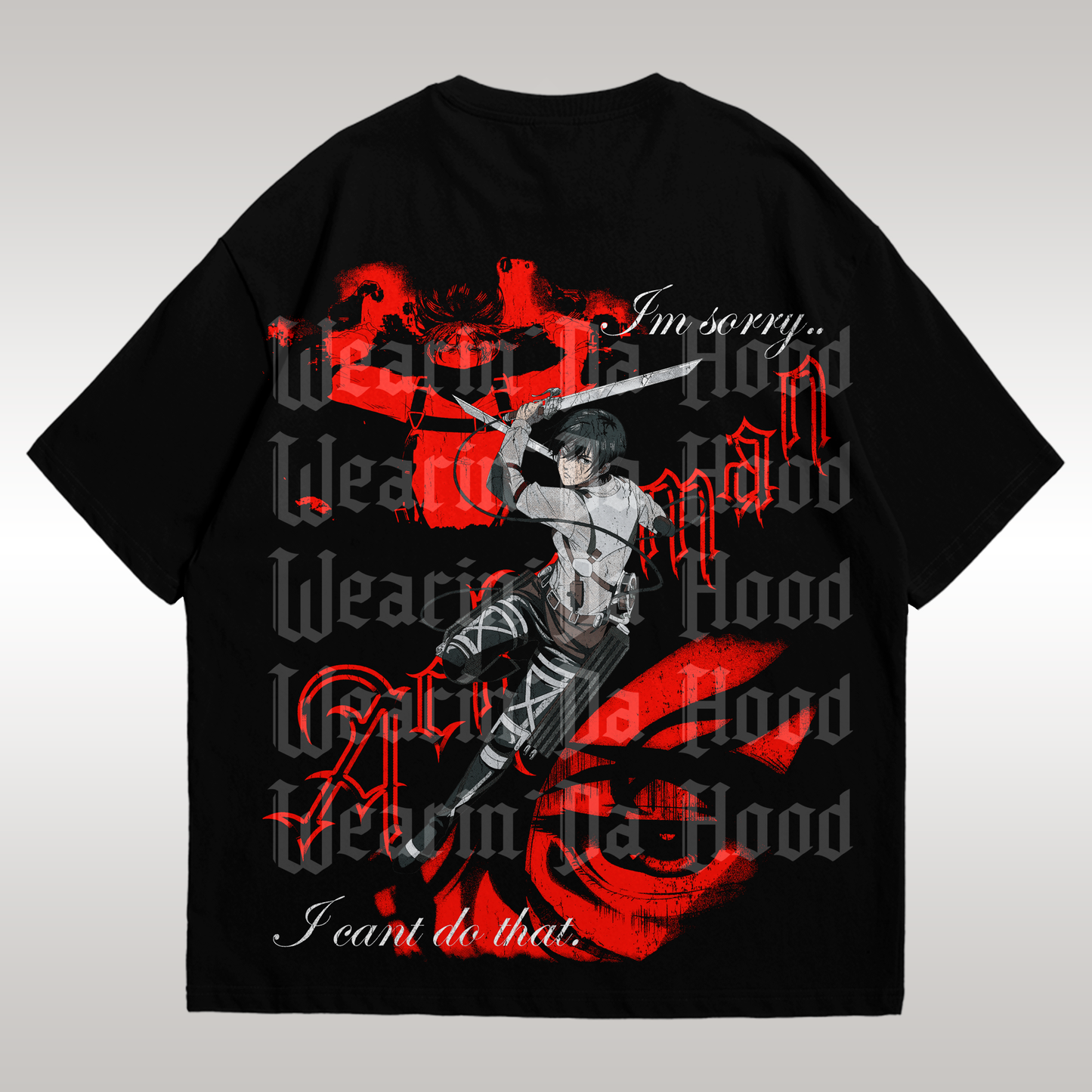 Playera Mikasa Attack on Titan